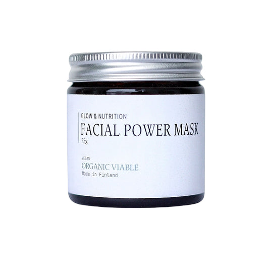 Facial powder mask