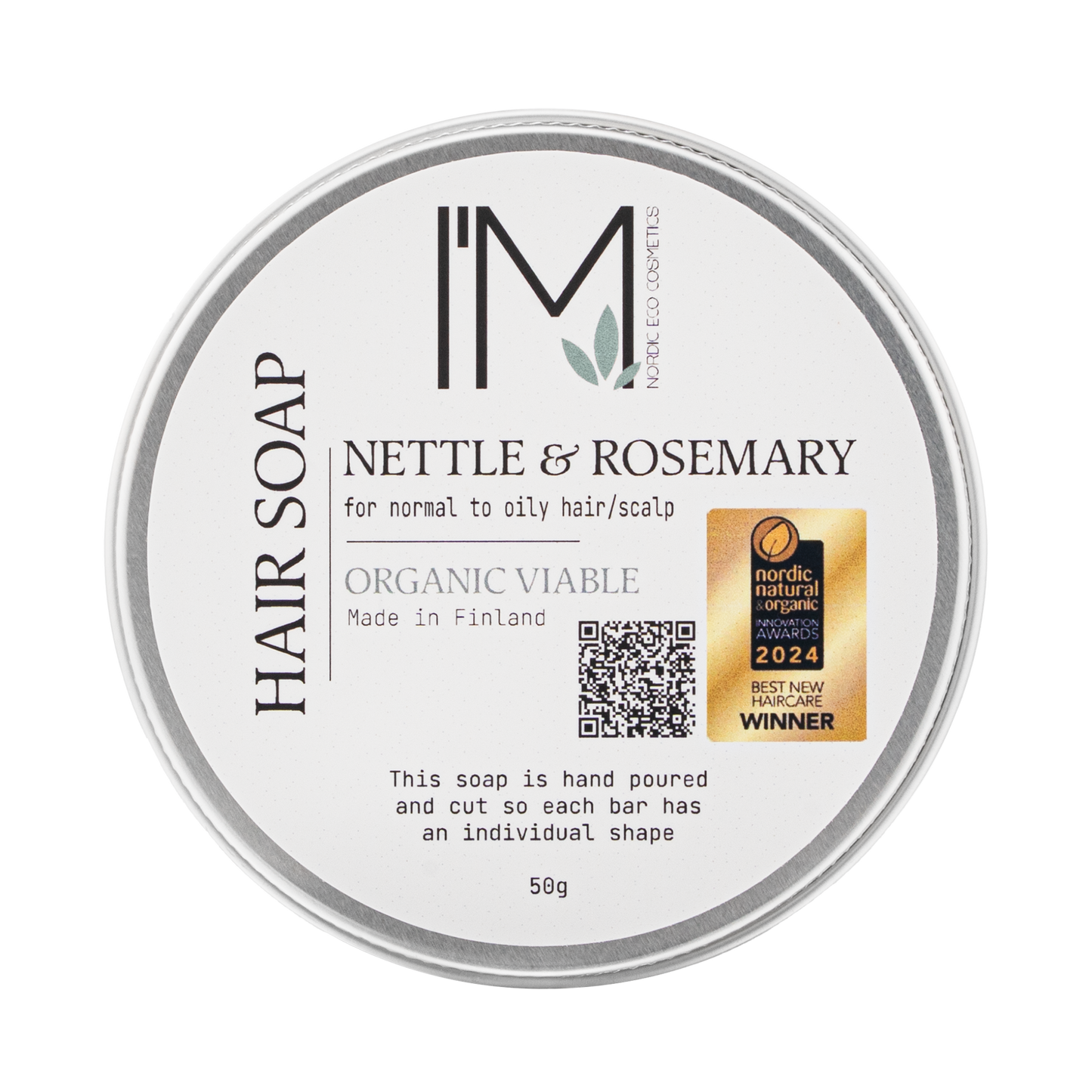 Hair soap - Nettle & Rosemary
