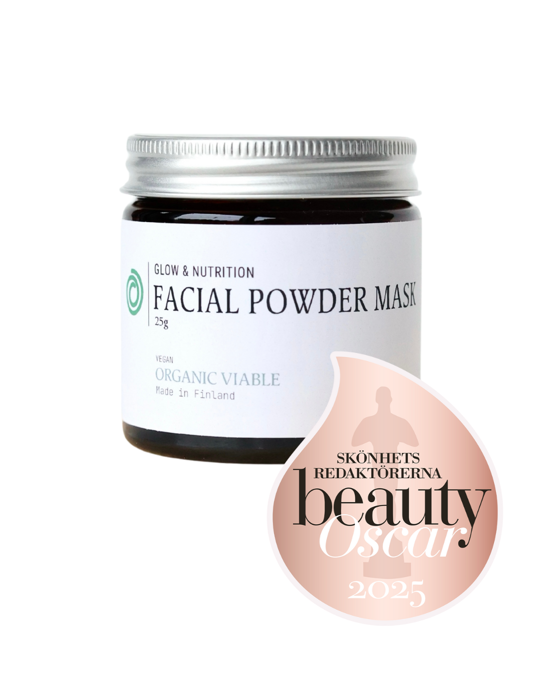 Facial powder mask