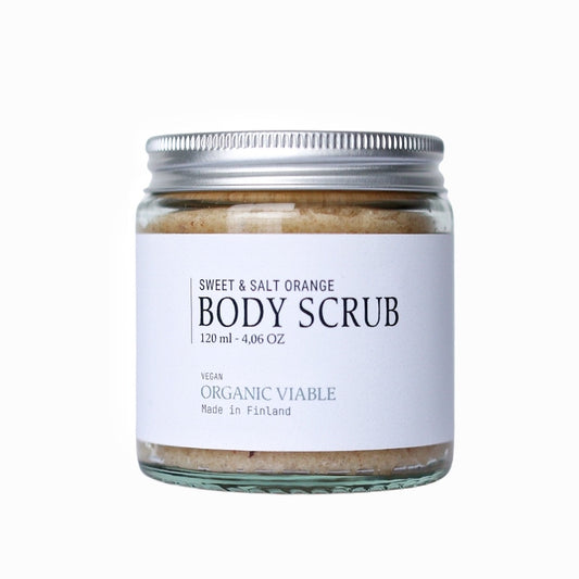 Ekologisk salt scrub med himalaya salt och epsom salt, ger en förtrollande mjukhet till huden. Kokosolja och nyponfröolja vitaliserar trött hud.