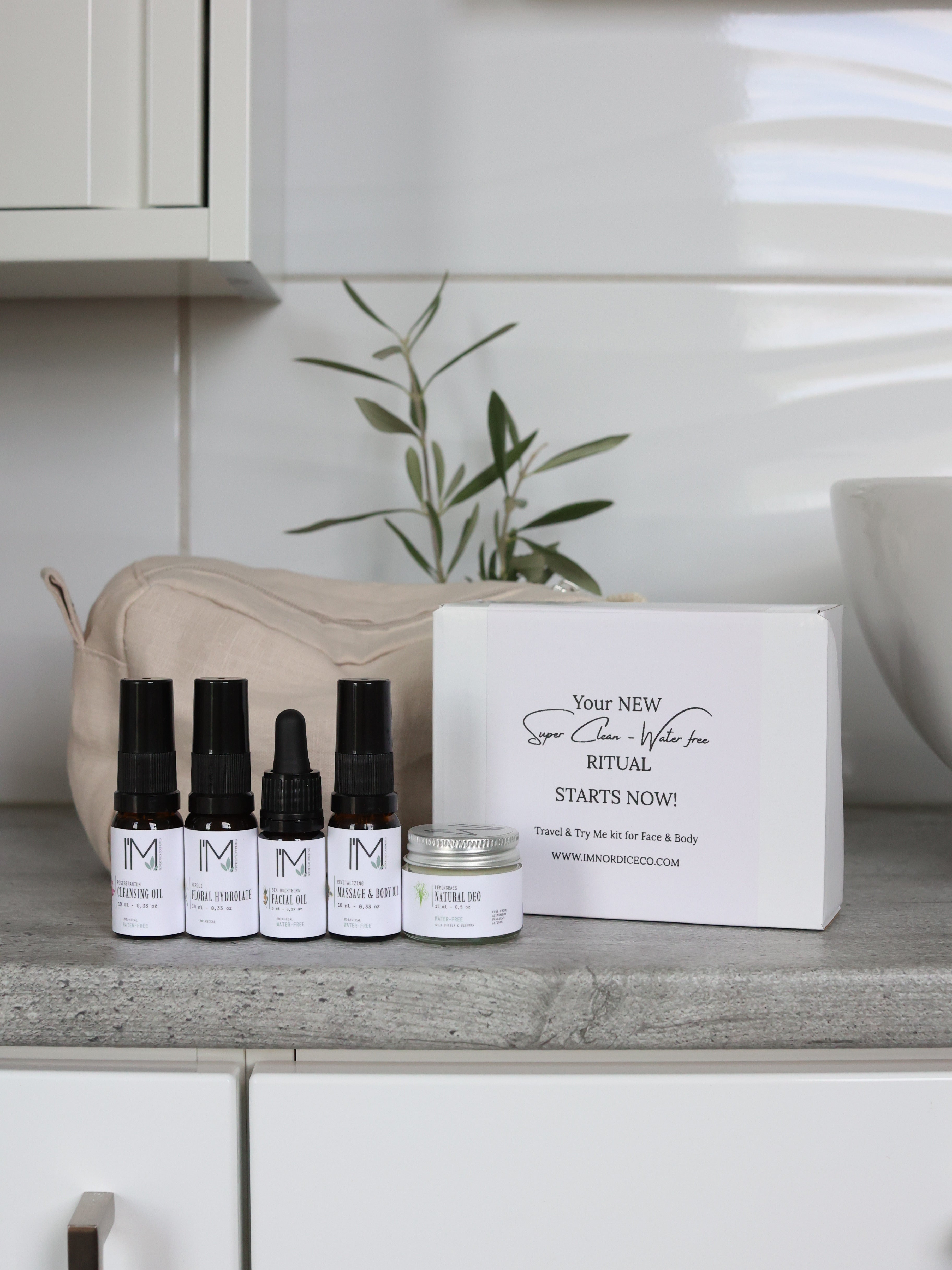 Travel & Try Me kit for Face & Body
