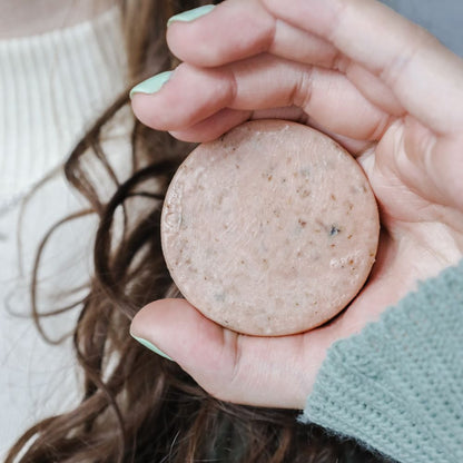 Hair soap - Pink clay & chamomile