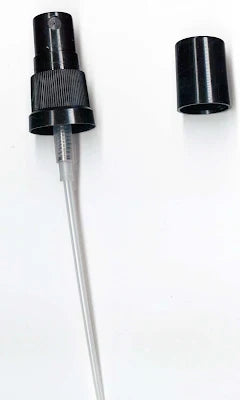 Sprayhuvud för flaskor med 18 mm hals.