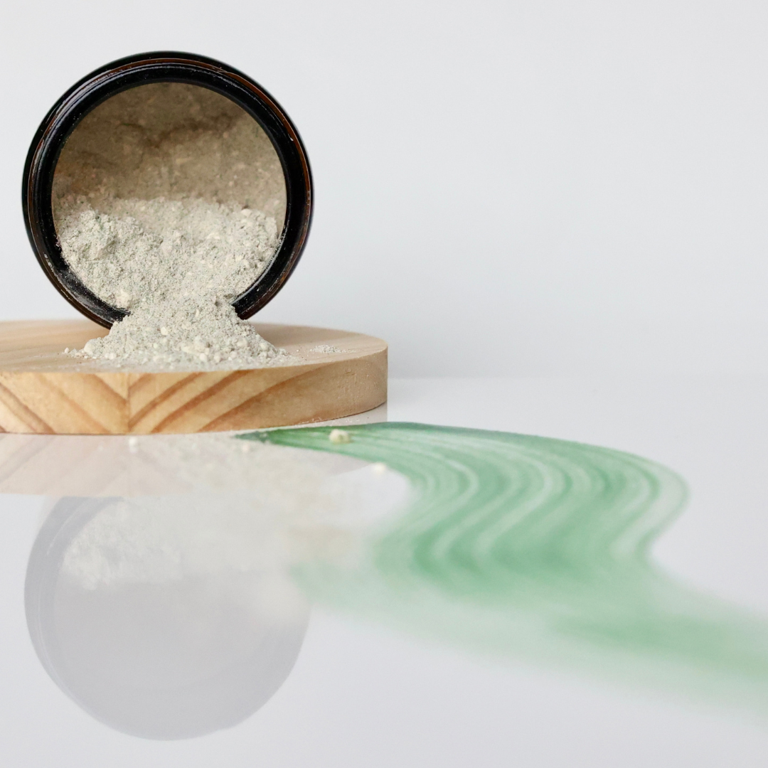Facial powder mask