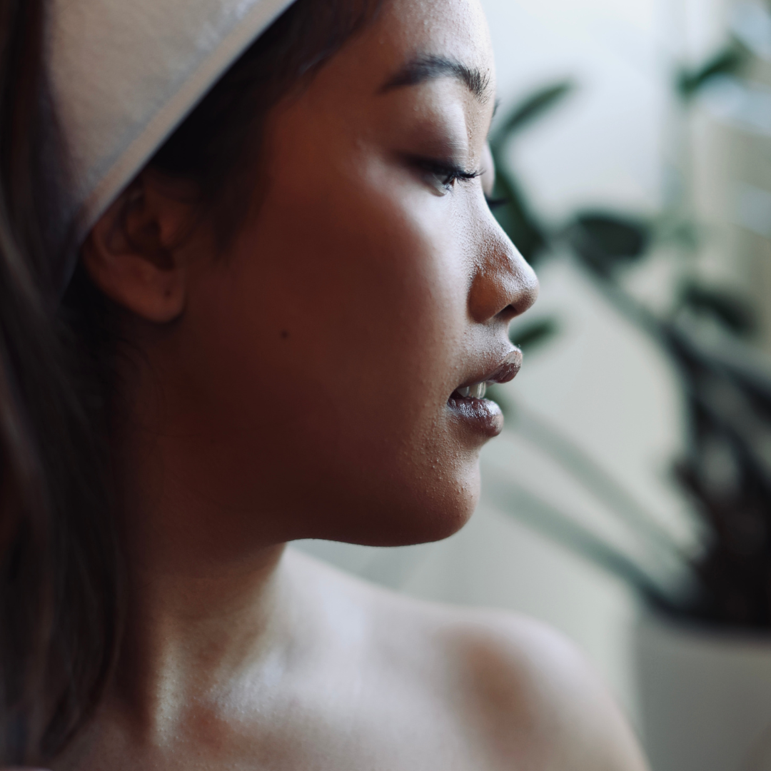 Facial powder mask