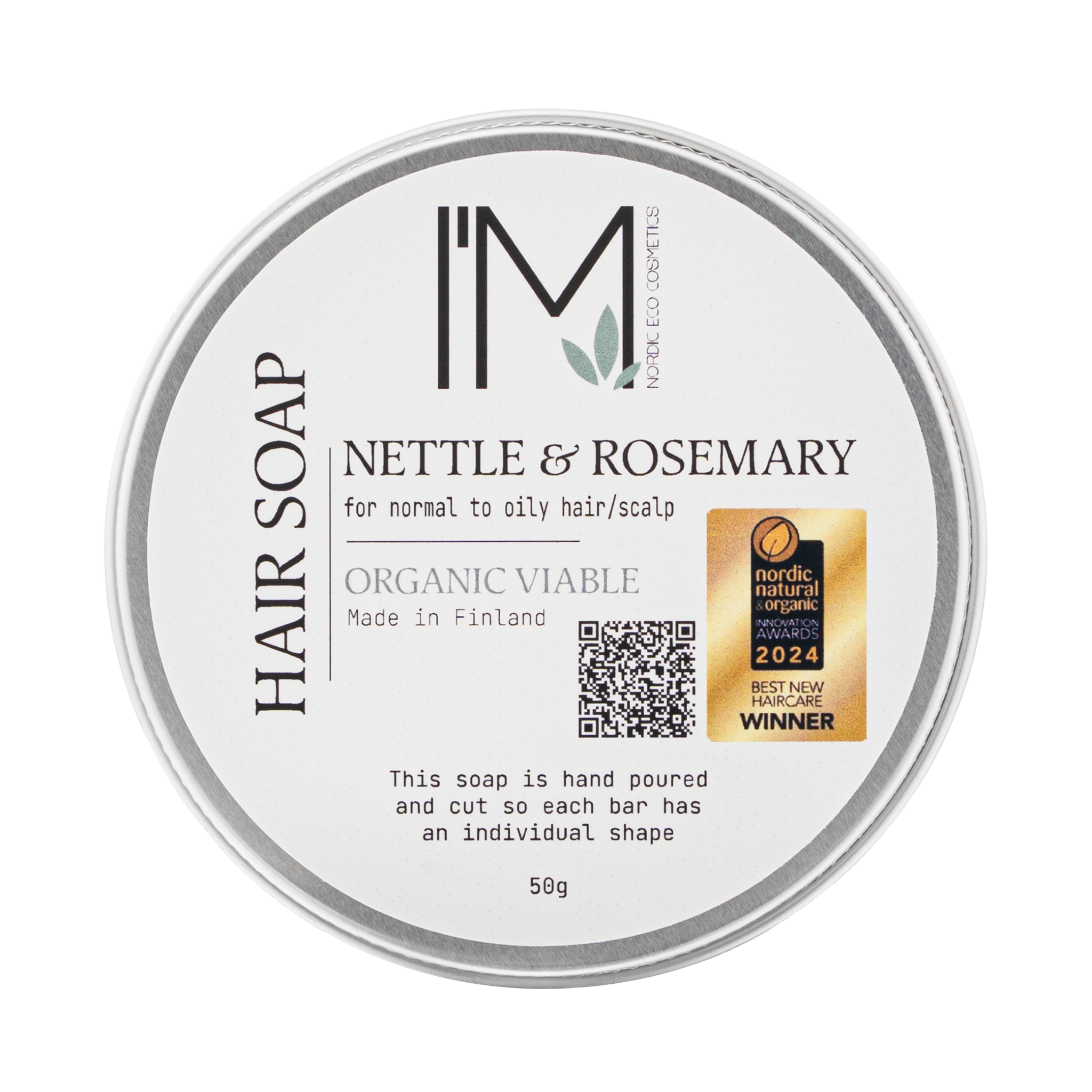 Hair soap - Nettle & Rosemary