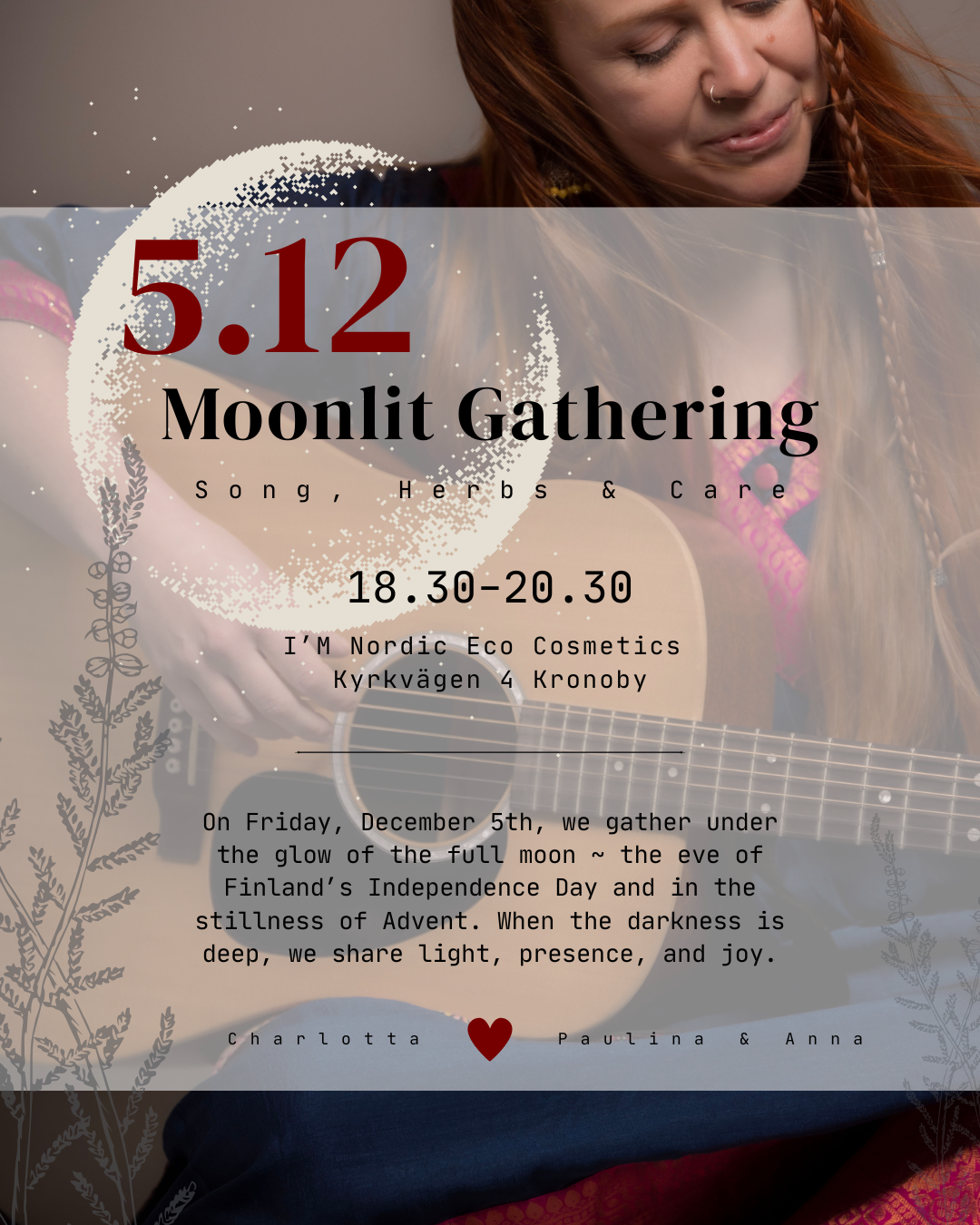 Moonlit Gathering ~ Song, Herbs &amp; Care 🌙🌿🎶